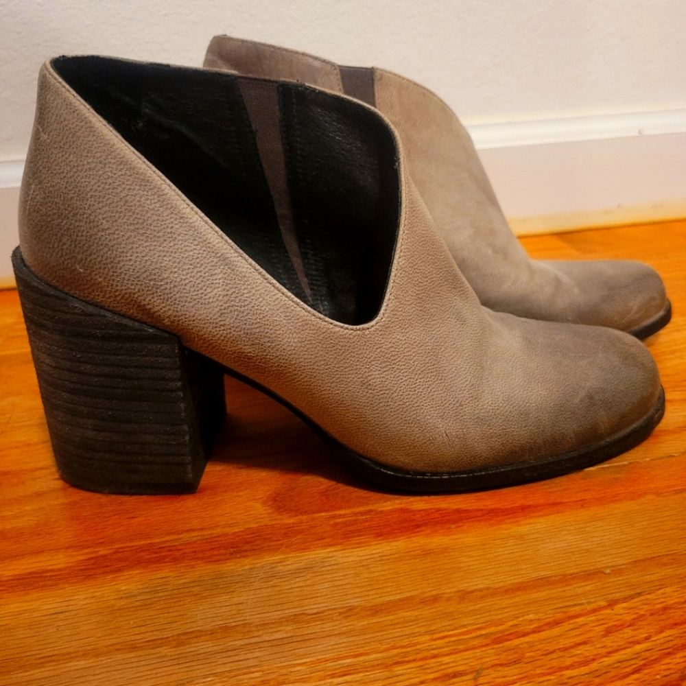 Women's Free People Asymmetrical Ankle Boot- size 38